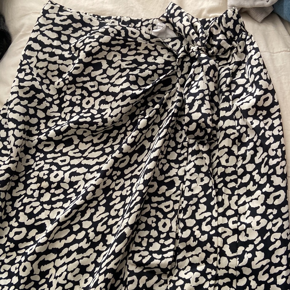 Cheetah print skirt